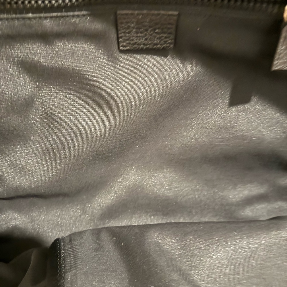 Gucci Black Patterned Backpack - image 5